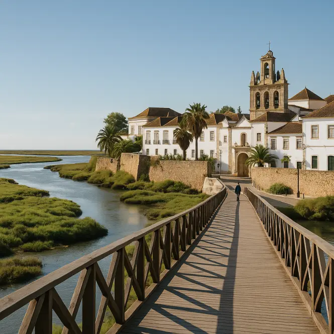 Altstadt von Faro an der Algarve
