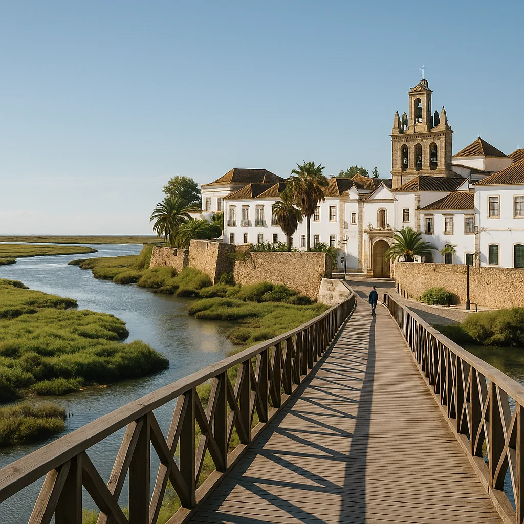 Altstadt von Faro an der Algarve