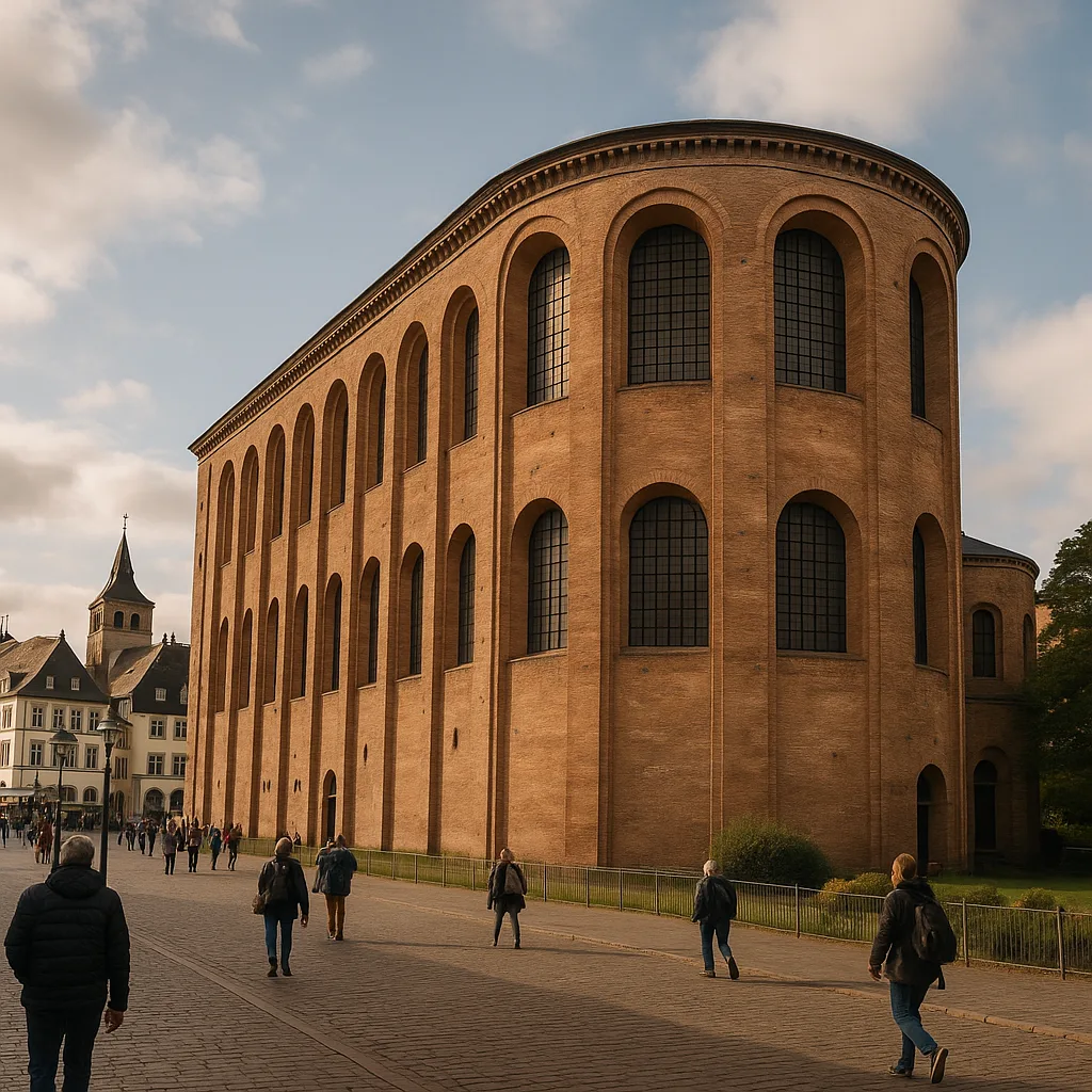 Basilika Trier (Aula Palatina) – Größter erhaltener Einraumbau der Antike.