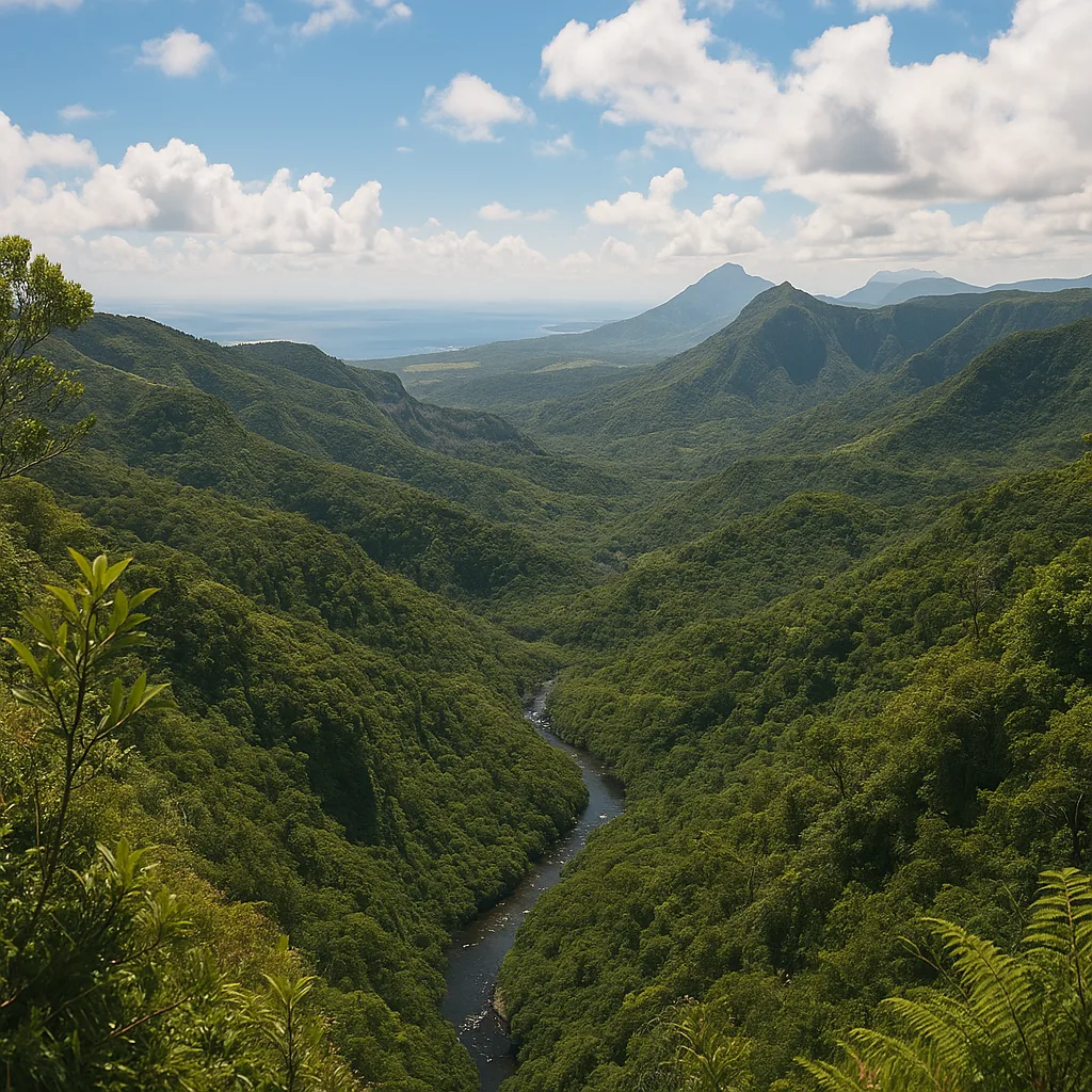 Black River Gorges National Park – Größter Nationalpark der Insel mit endemischer Tierwelt.