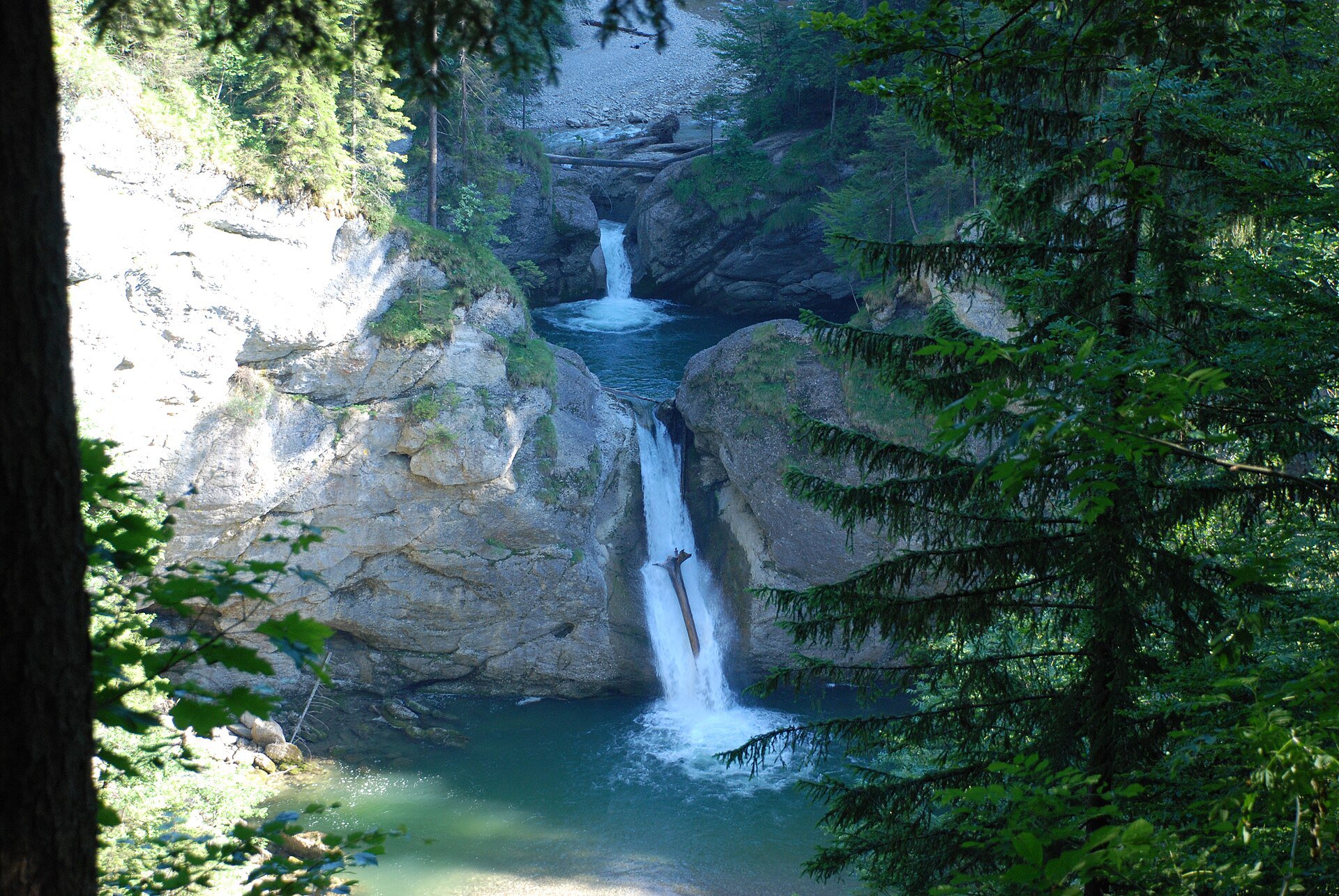 Buchenegger Wasserfälle – Familienfreundlicher Wasserfallweg im Naturschutzgebiet.