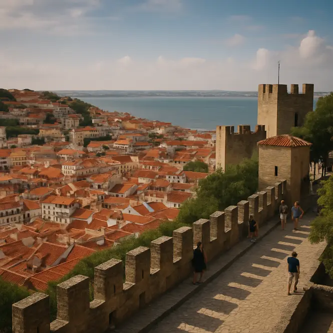 Castelo de São Jorge – Maurische Burg mit dem schönsten Panorama der Stadt.