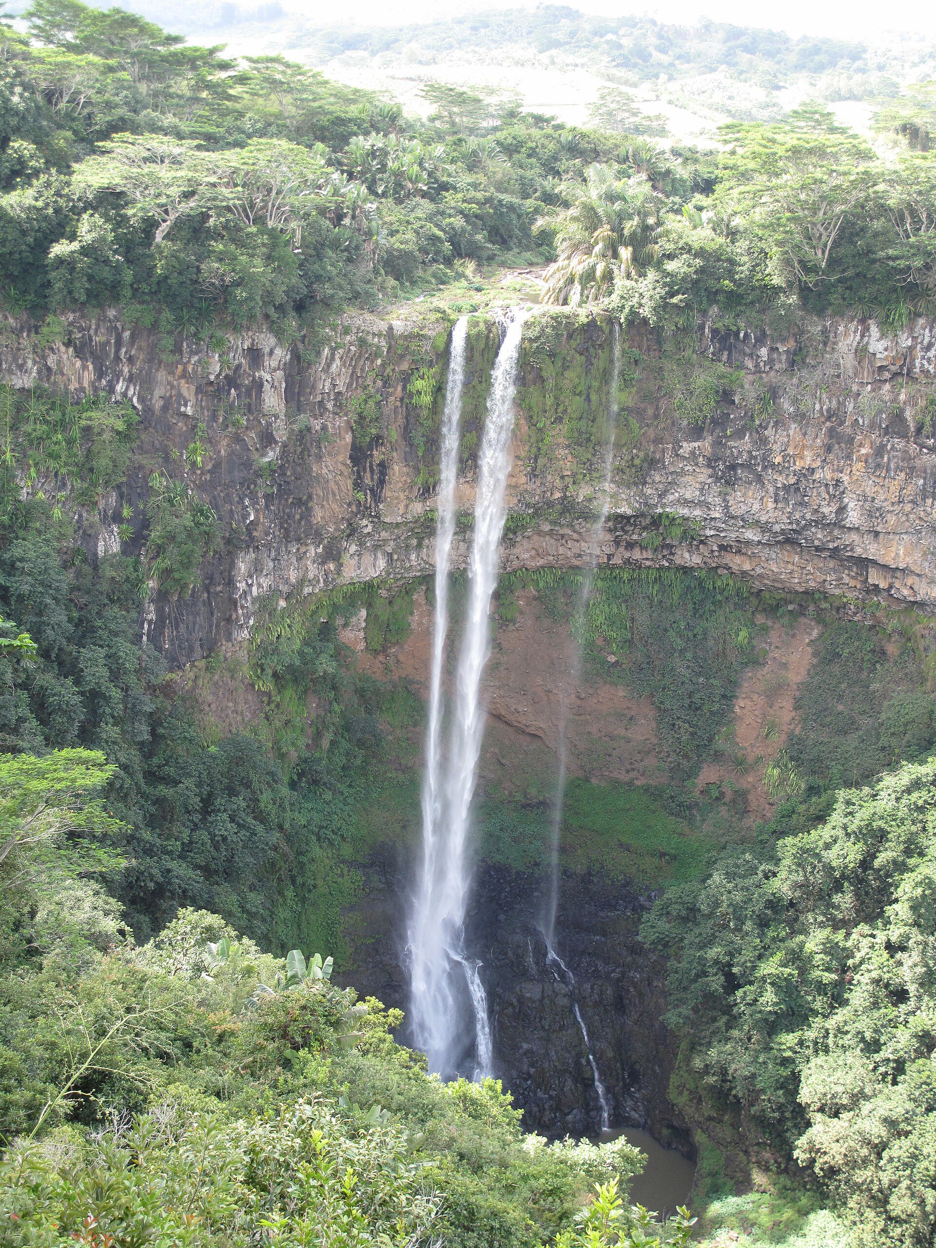 Chamarel Wasserfall – Höchster Einzelwasserfall der Insel im Dschungel.