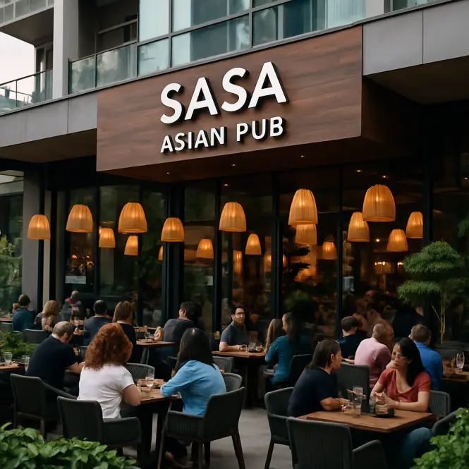 Das Restaurant Sasa Asian Pub