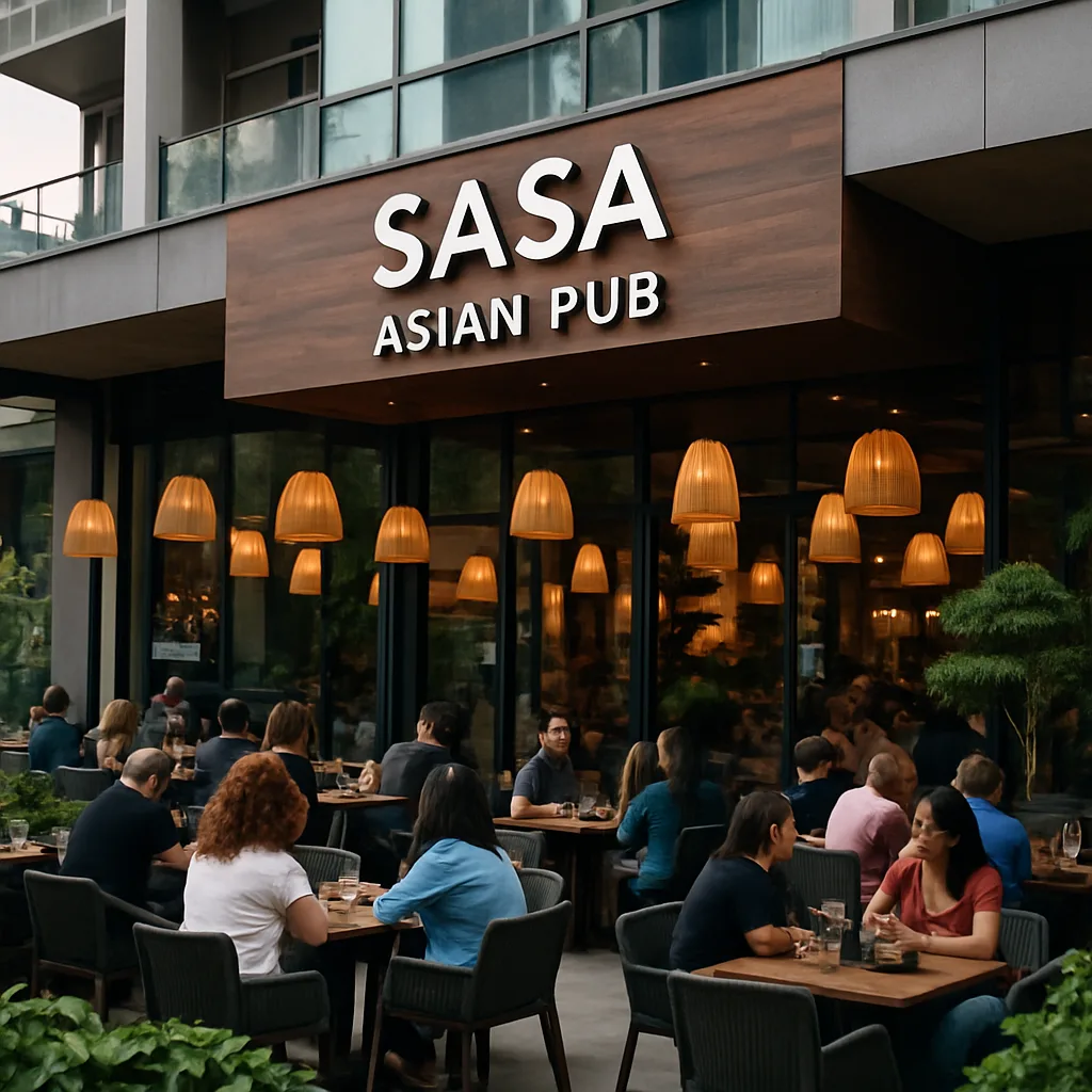 Das Restaurant Sasa Asian Pub