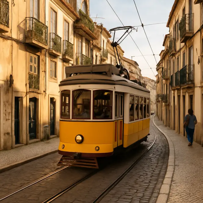 Eléctrico 28 – Historische Straßenbahnlinie durch die schönsten Altstadtviertel.