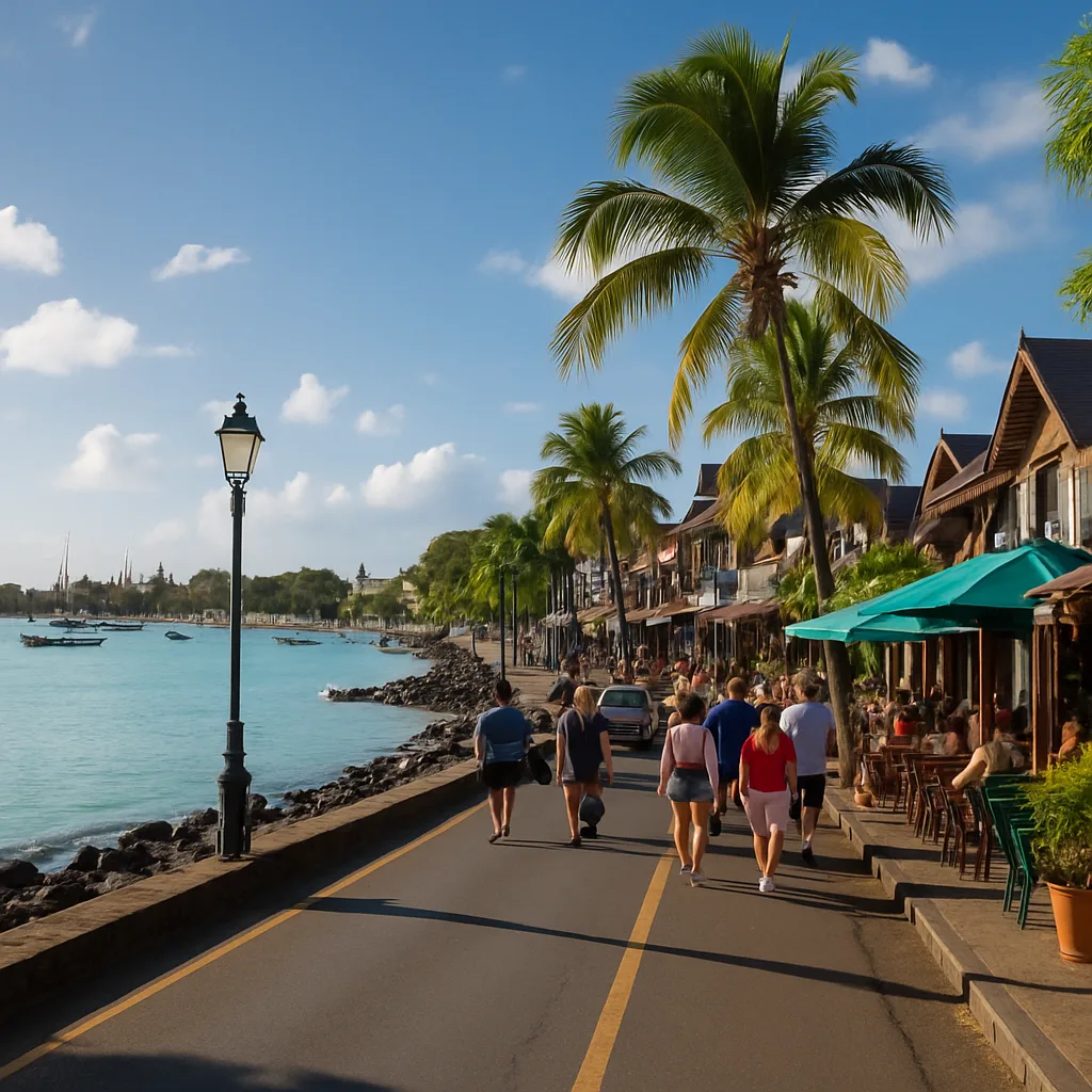Grand Baie – Belebtes Touristenzentrum im Norden der Insel.