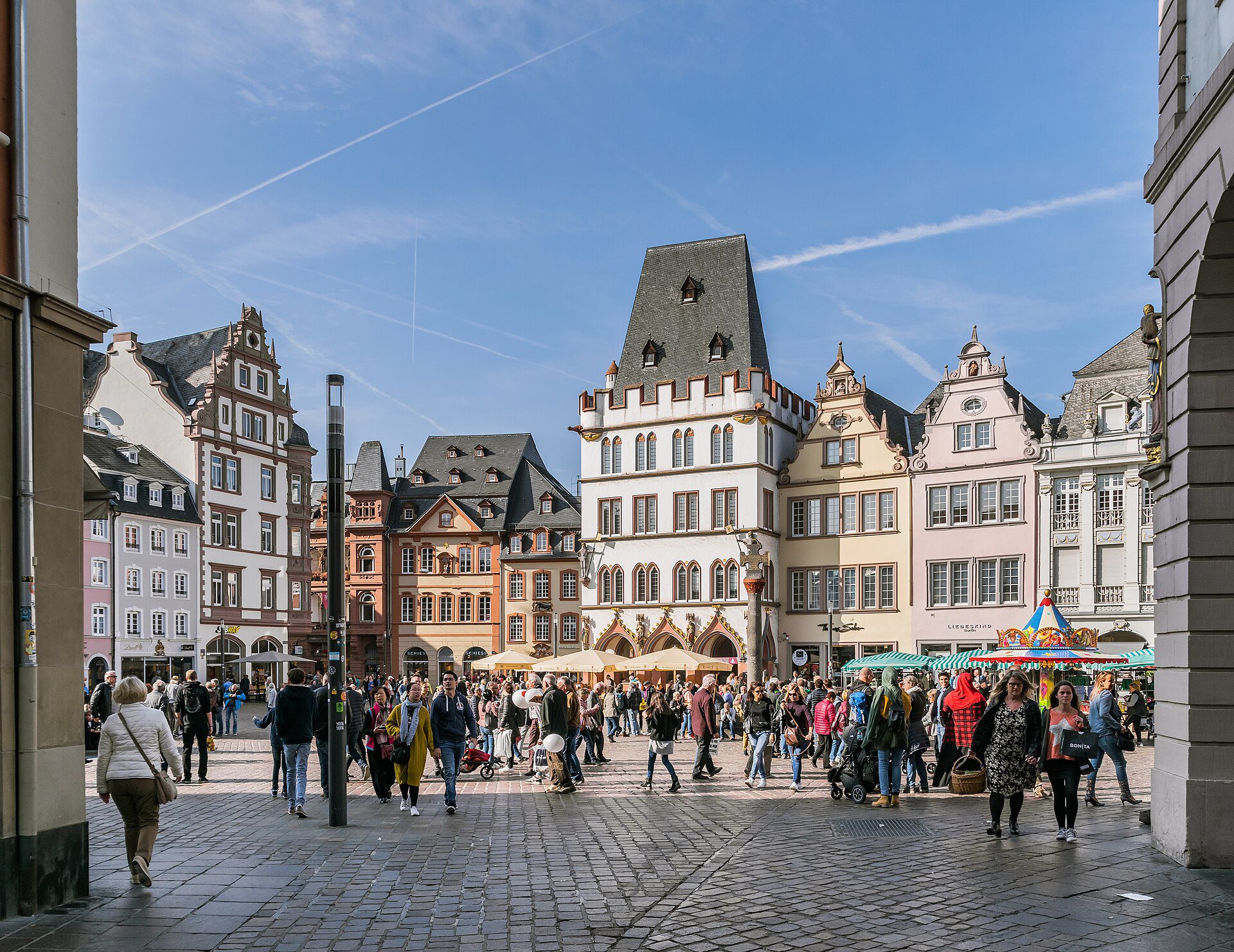 Hauptmarkt Trier – Historischer Marktplatz im Herzen der Altstadt.