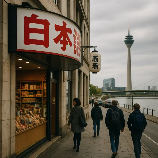 Japanisches Viertel Düsseldorf – Größte japanische Community Kontinentaleuropas.