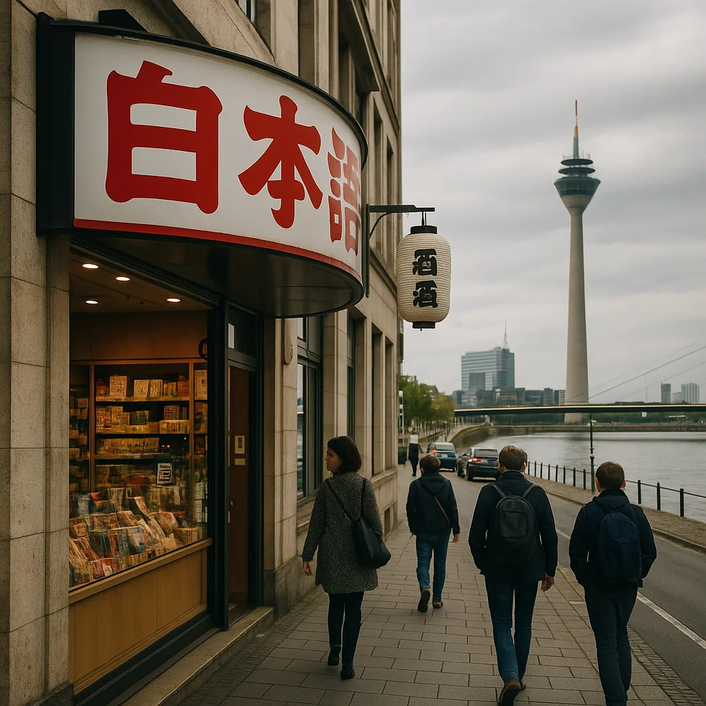 Japanisches Viertel Düsseldorf – Größte japanische Community Kontinentaleuropas.