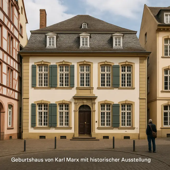 Karl-Marx-Haus – Geburtshaus von Karl Marx mit historischer Ausstellung.