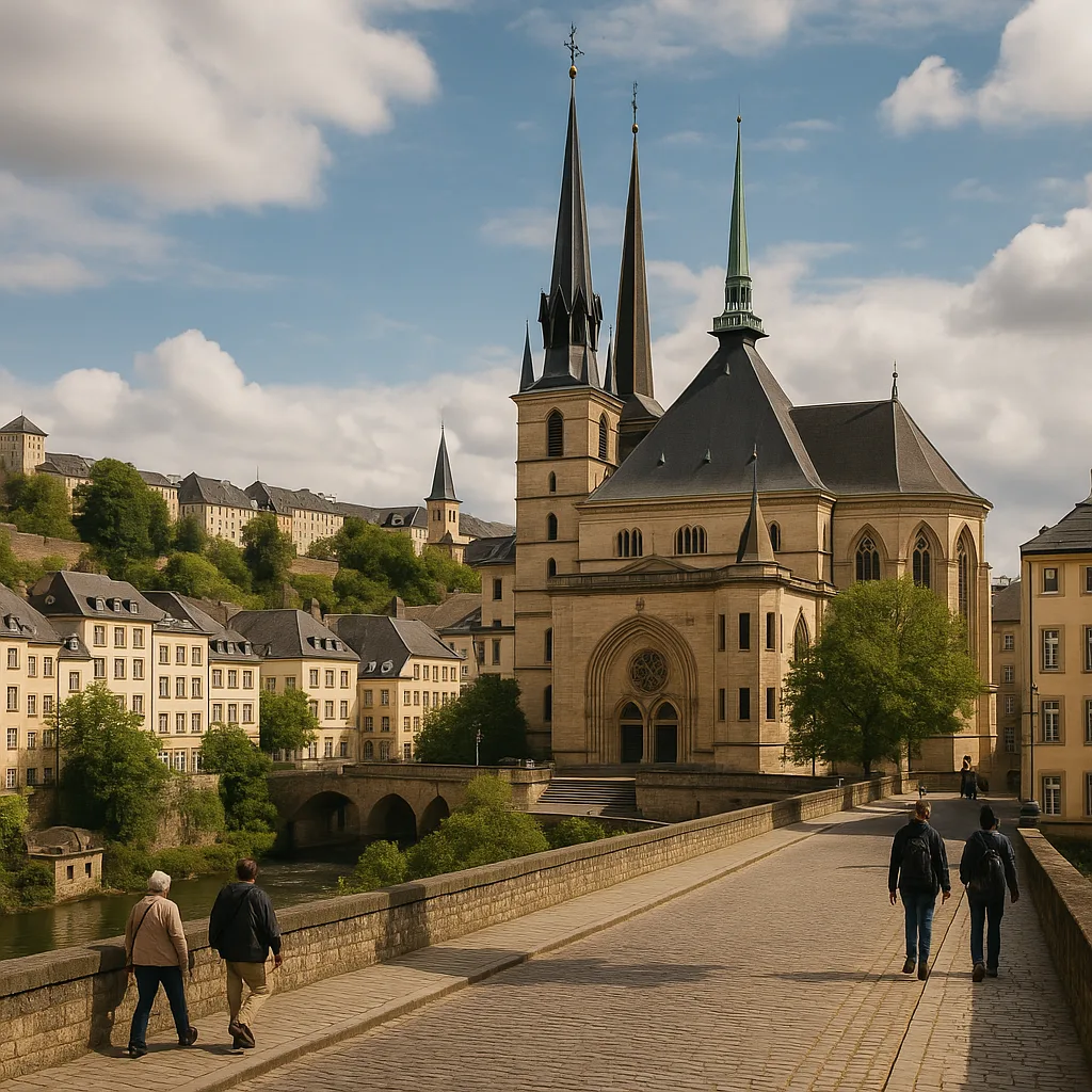 Kathedrale Notre-Dame Luxemburg – Spätgotische Kathedrale im Herzen der Altstadt.