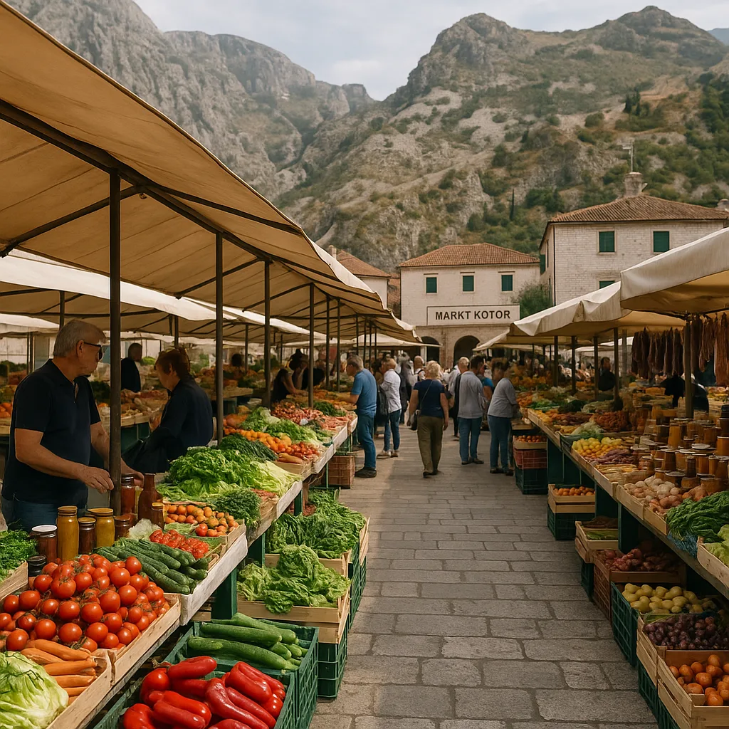 Markt in Kotor