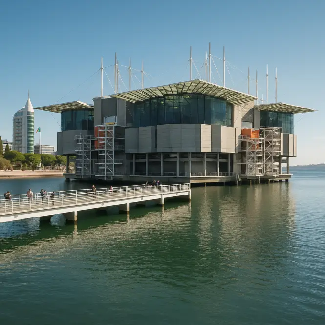 Oceanário de Lisboa – Eines der größten Aquarien Europas.