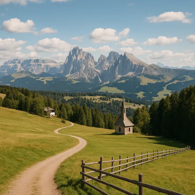 Rittner Horn – Aussichtsberg über dem Ritten mit Blick auf die Dolomiten.