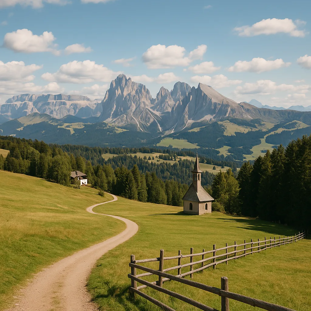 Rittner Horn – Aussichtsberg über dem Ritten mit Blick auf die Dolomiten.