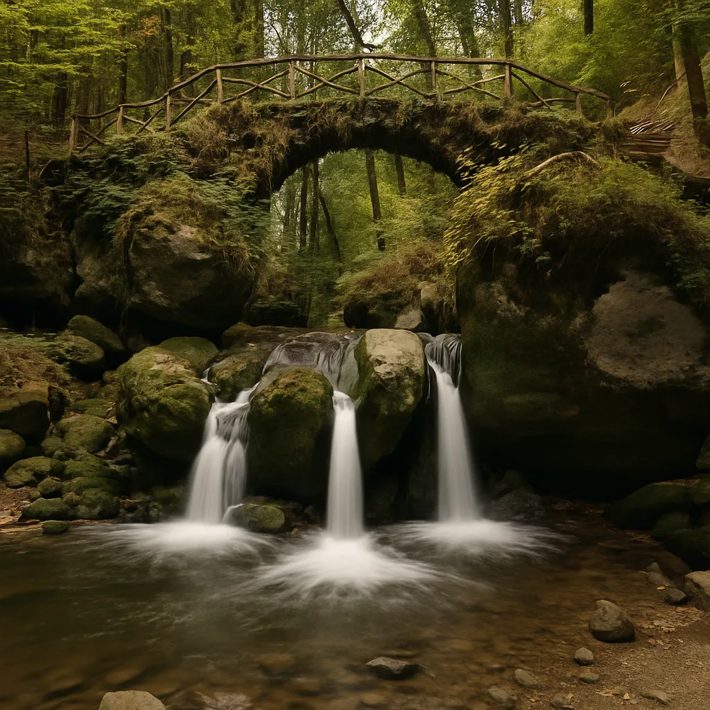 Schiessentümpel – Meistfotografierter Wasserfall im Mullerthal.