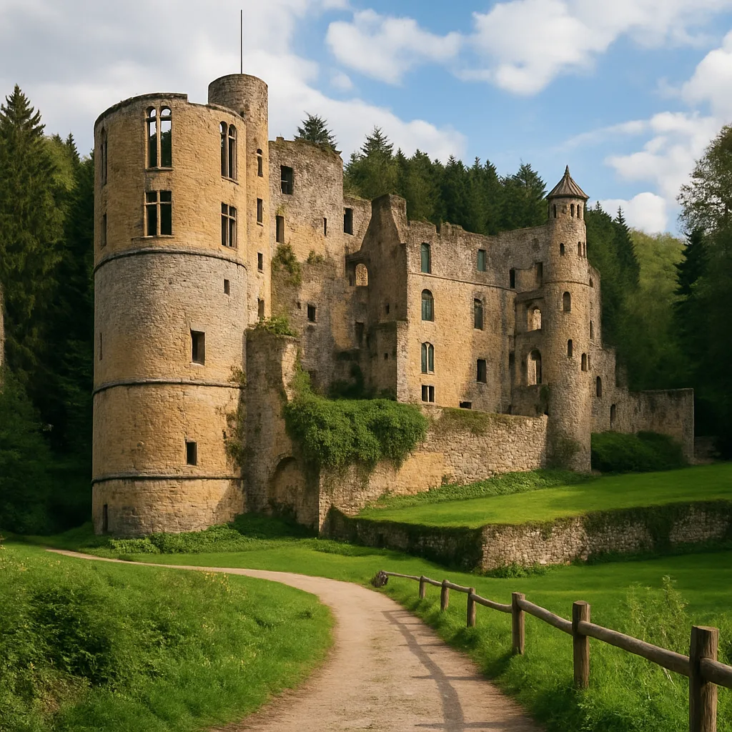 Schloss Beaufort – Romantische Burgruine im Mullerthal.