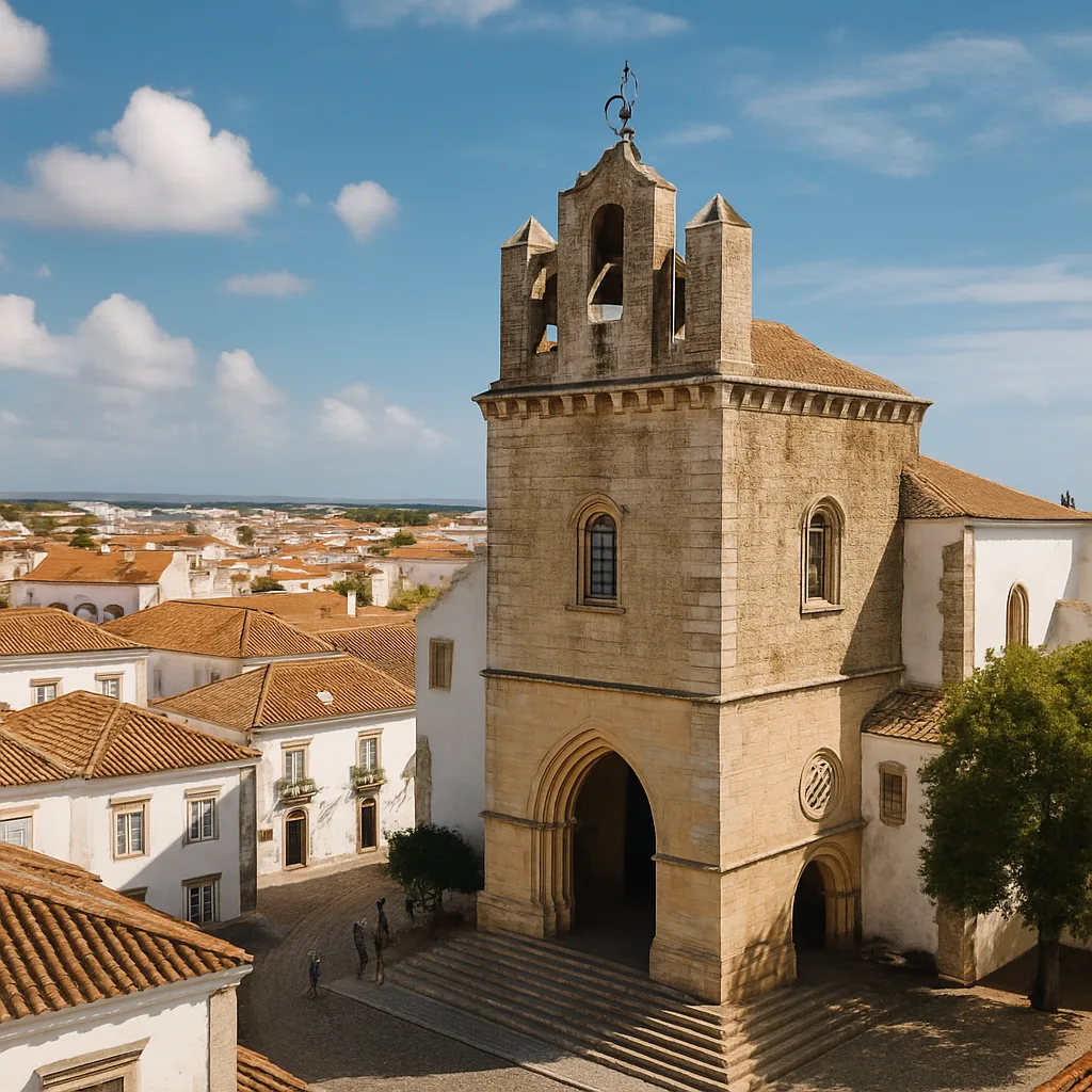 Sé Catedral de Faro – Kathedrale mit Aussichtsturm über der Altstadt.