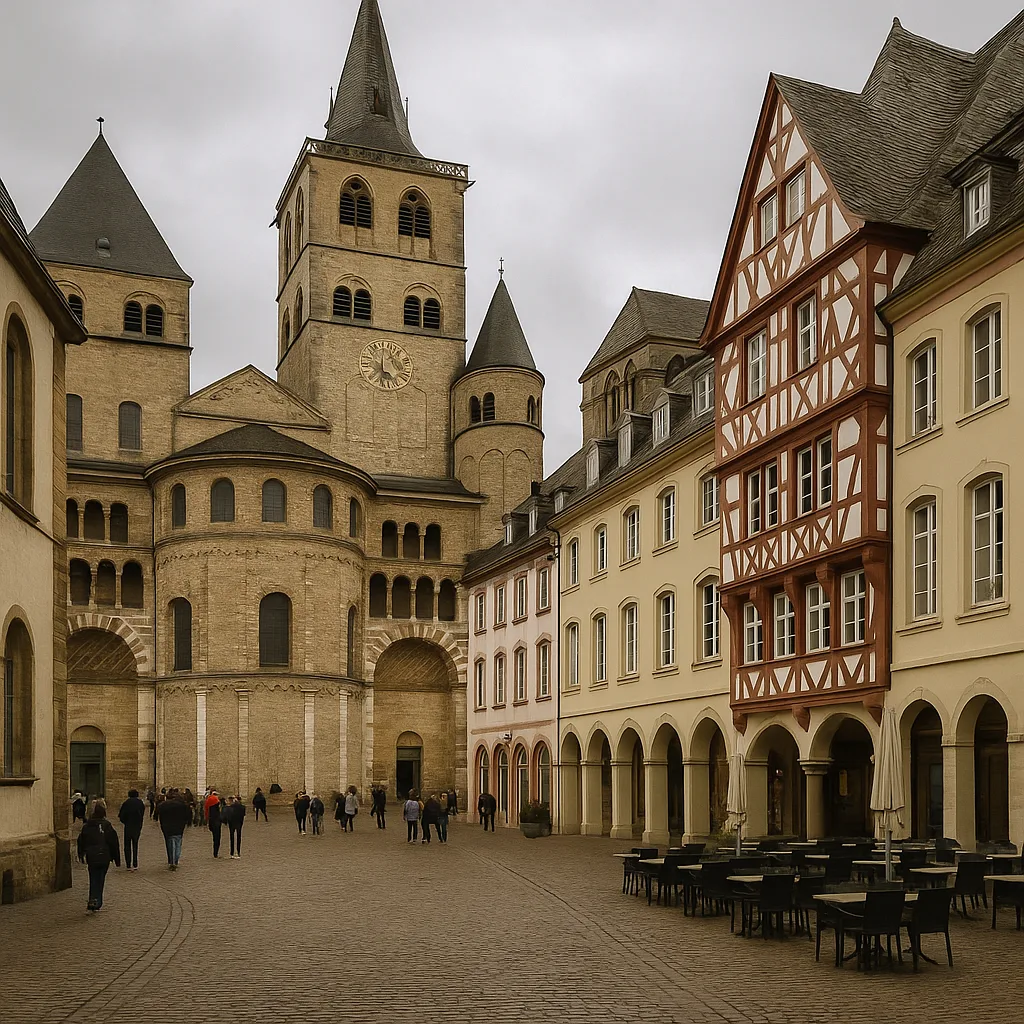 Trierer Dom St. Peter – Ältester Bischofssitz Deutschlands mit Baugeschichte über 1.700 Jahre.