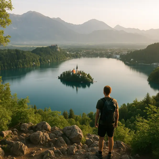 Wanderung auf den Osojnica