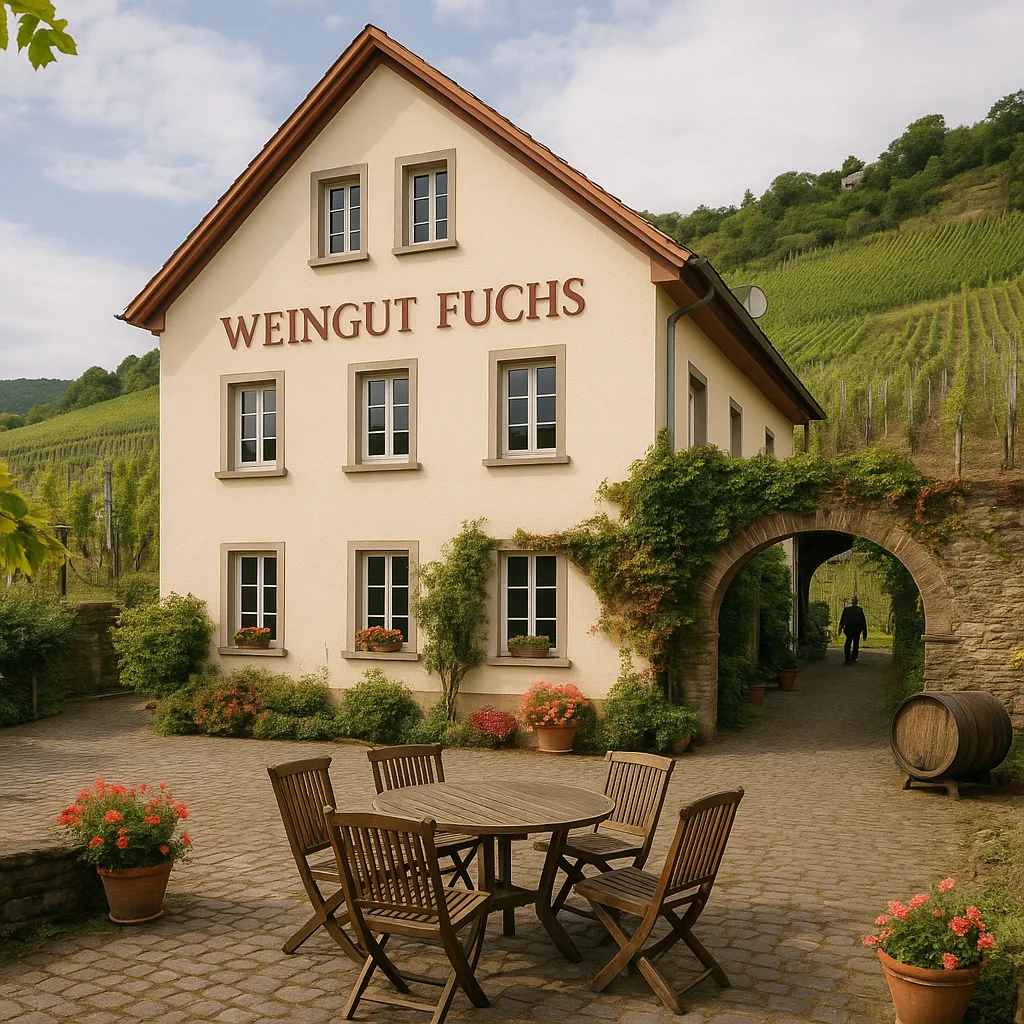 Weinprobe im Weingut Fuchs