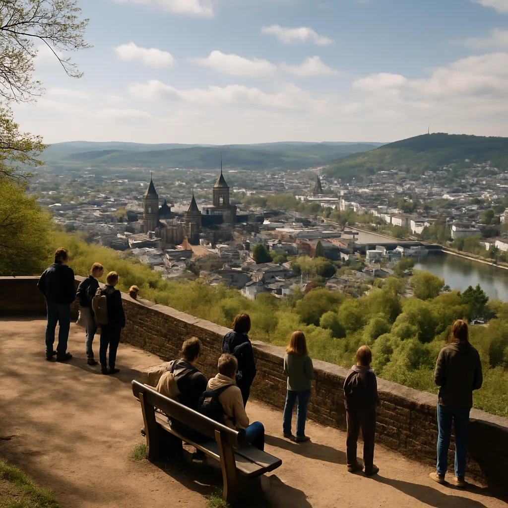 Weisshaus Trier – Beliebter Aussichtspunkt und Ausflugsziel über der Stadt.