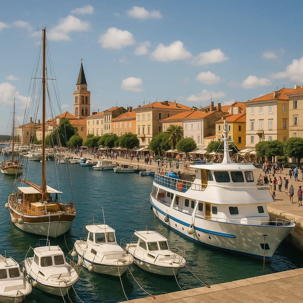 Zadar Hafen