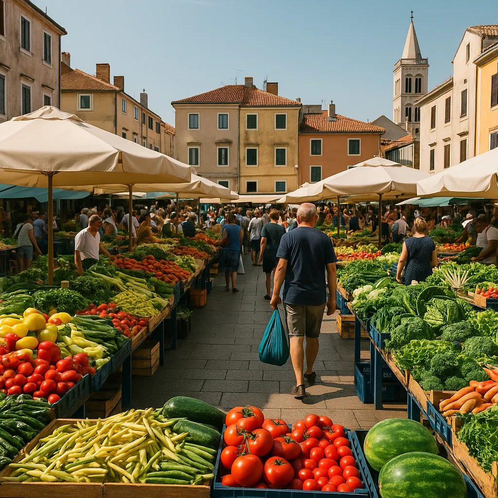 Zadar Märkte