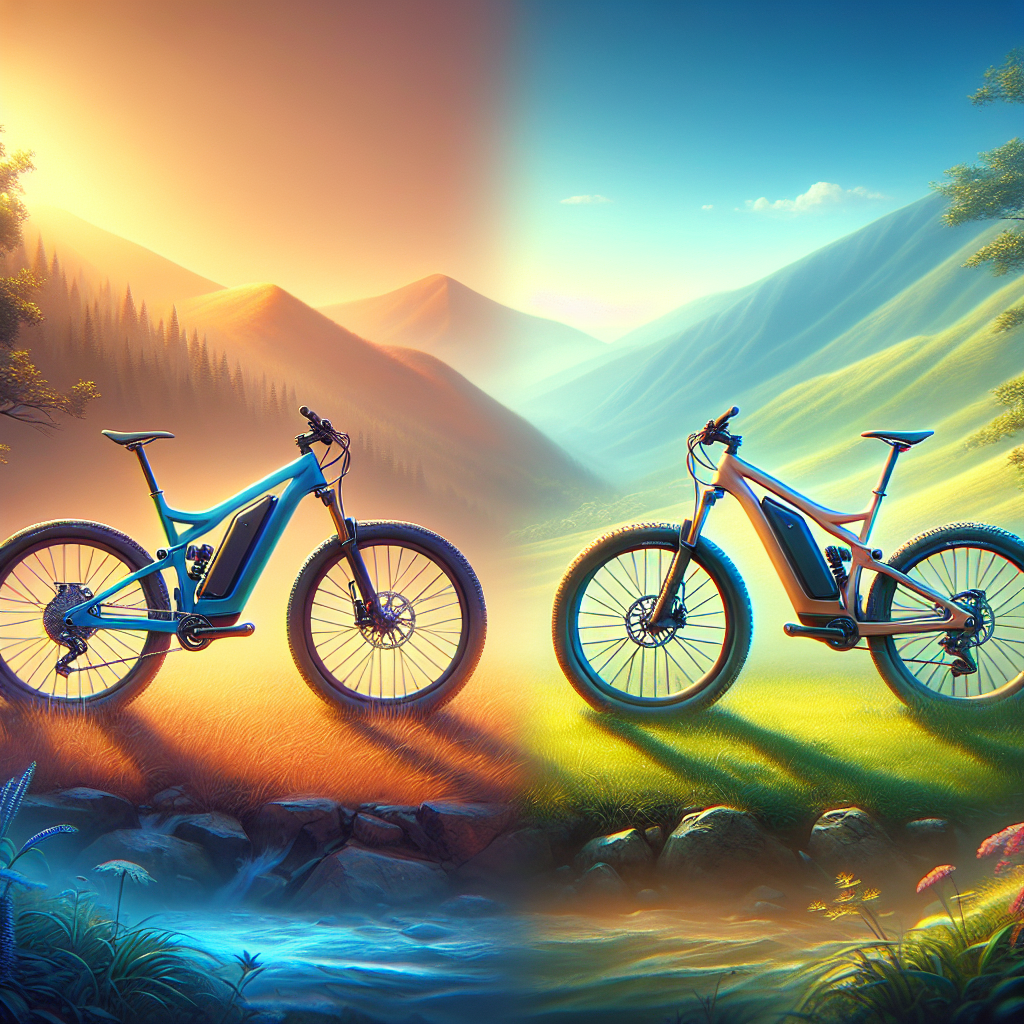 Unterschiede zwischen Hardtail und Full-Suspension eMTBs