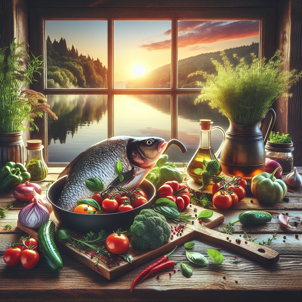 Köstliche Rezepte mit selbstgefangenem Fisch aus dem See