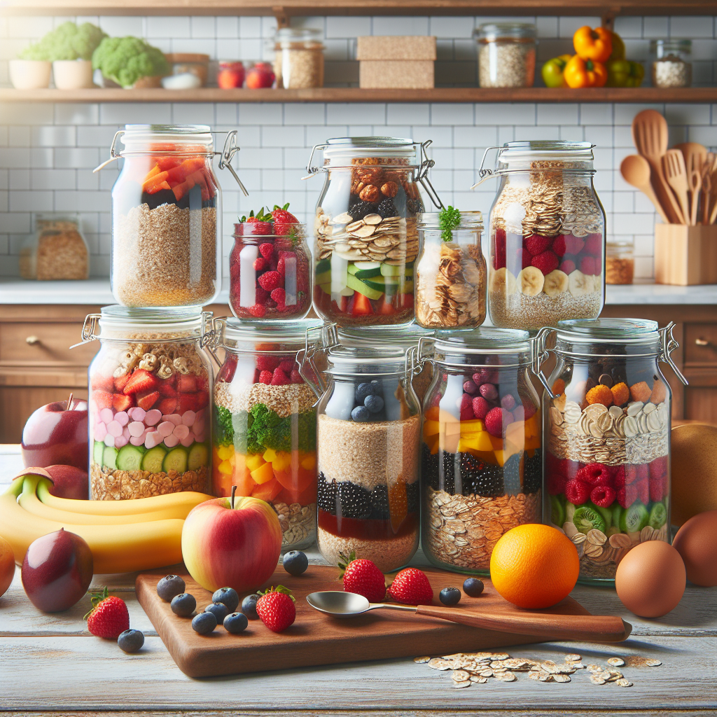 Meal-Prepping mit Haferflocken: Gesunde Mahlzeiten für die Woche