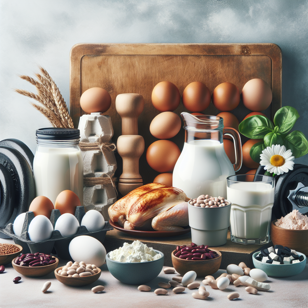 Die besten proteinreichen Lebensmittel für Muskelaufbau