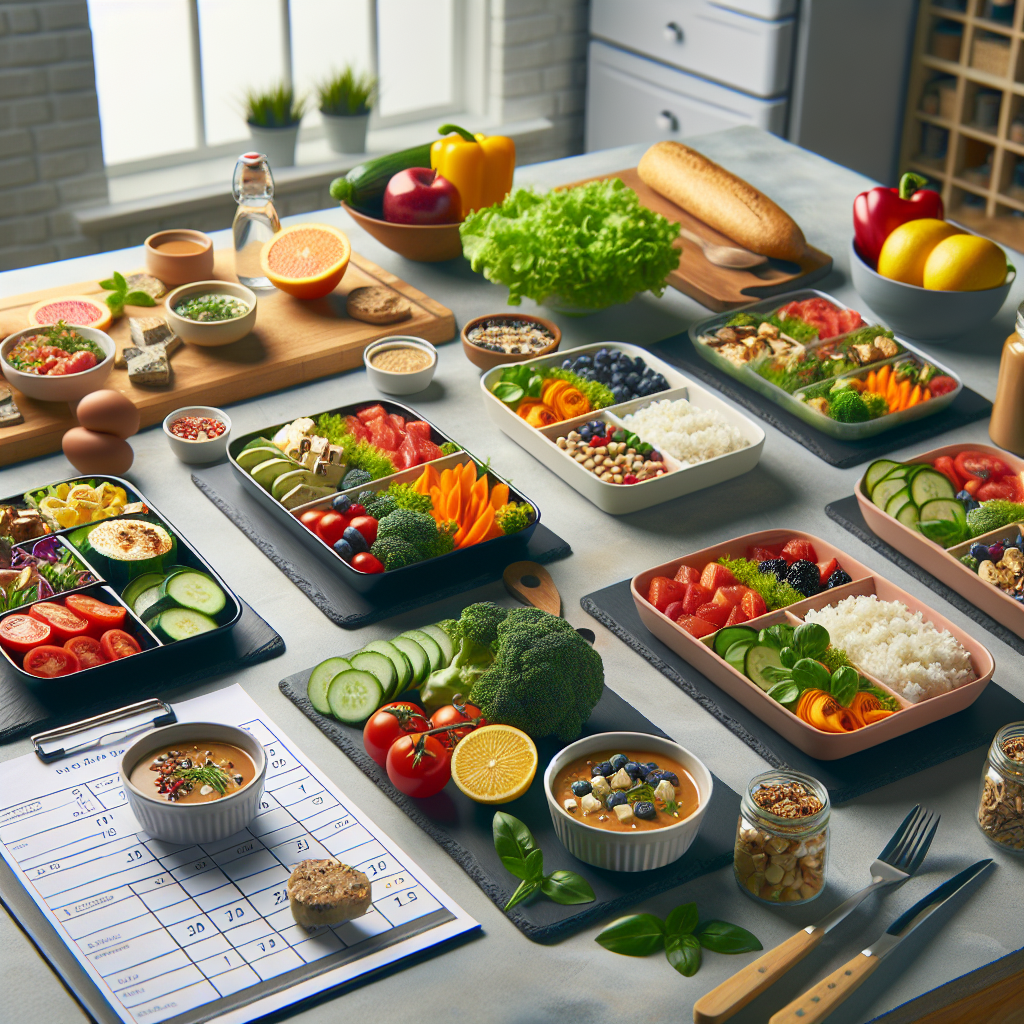 Meal Prep für Berufstätige: Gesunde Rezepte für die ganze Woche