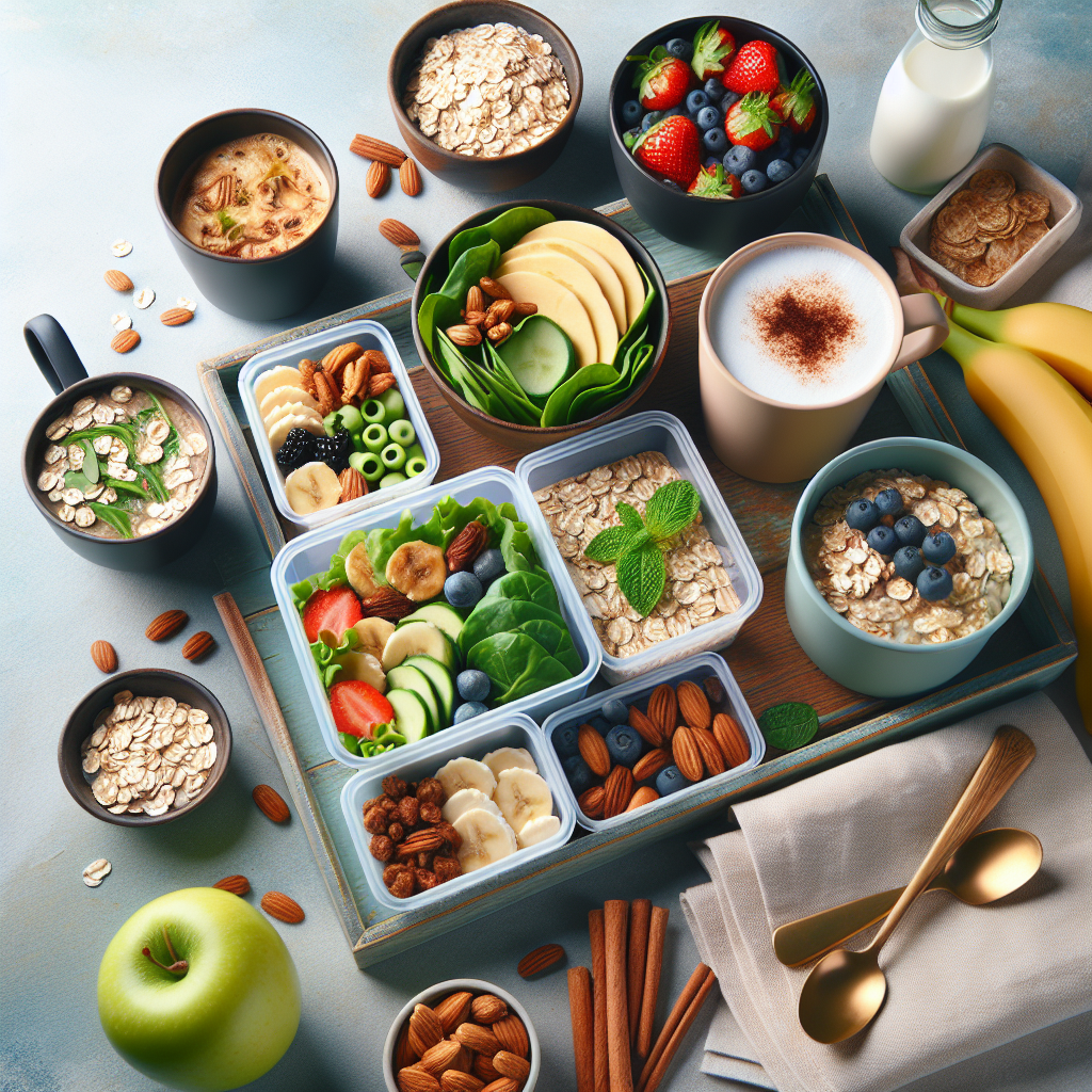 Meal-Prepping mit Haferflocken: Gesunde Mahlzeiten für die Woche