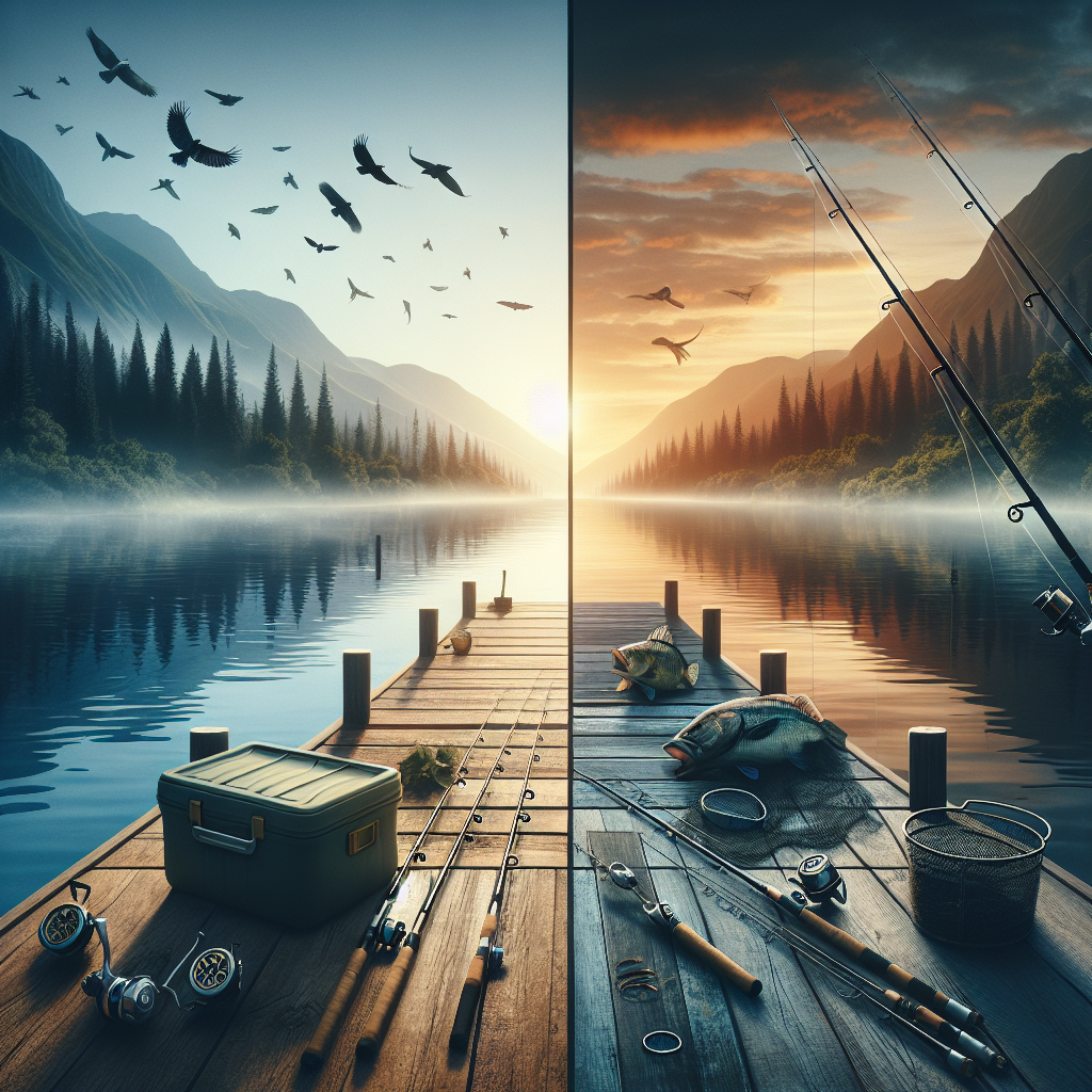 Vergleich von Angelmethoden: Flussangeln vs. Seeangeln