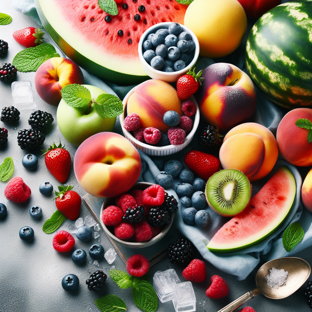 Gesunde Rezepte mit Saisonalen Sommerfrüchten