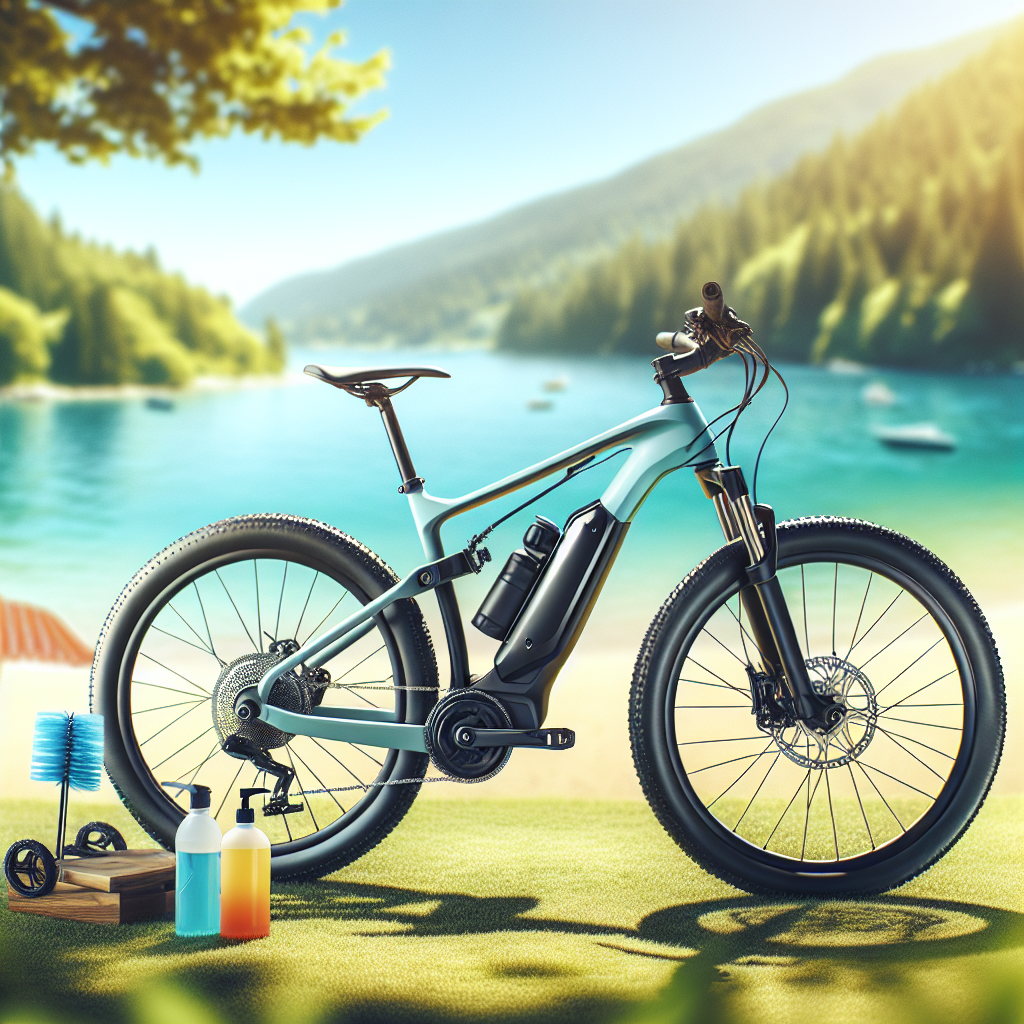 Tipps für die richtige Pflege deines EMTB im Sommer: So bleibt dein Bike in Topform