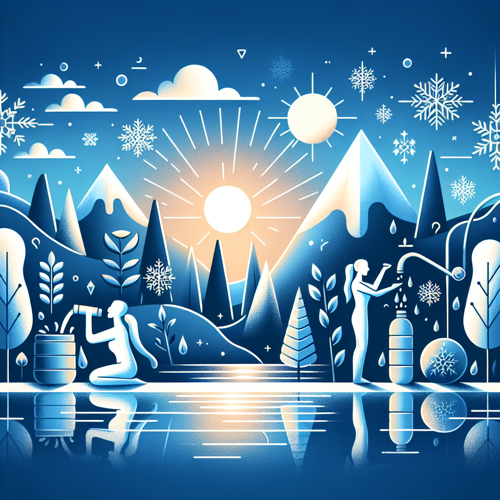 Wie du deinen Flüssigkeitshaushalt im Winter optimal regulierst