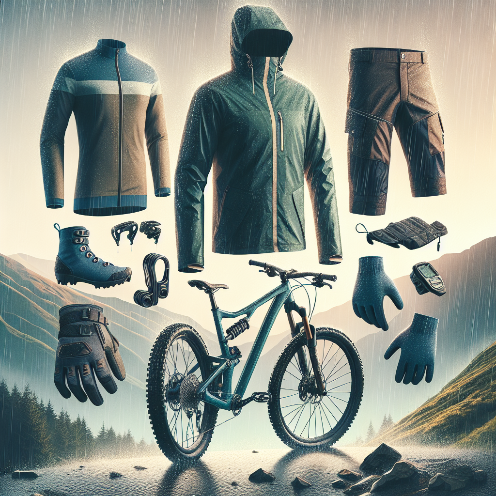 Regenfeste Ausrüstung für Mountainbiker: Was du bei schlechtem Wetter brauchst