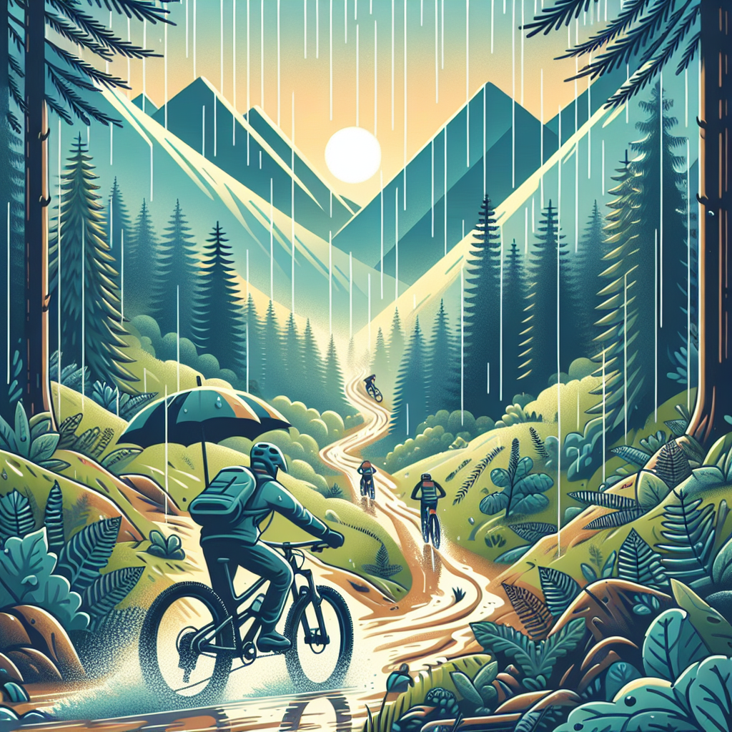 Die besten Mountainbike-Strecken für Regenwetter: Abenteuer im Matsch