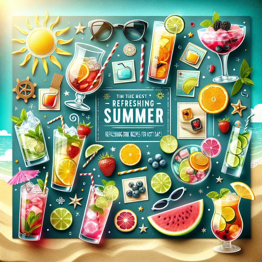 Erfrischende Sommergetränke: Die besten Rezepte für heiße Tage