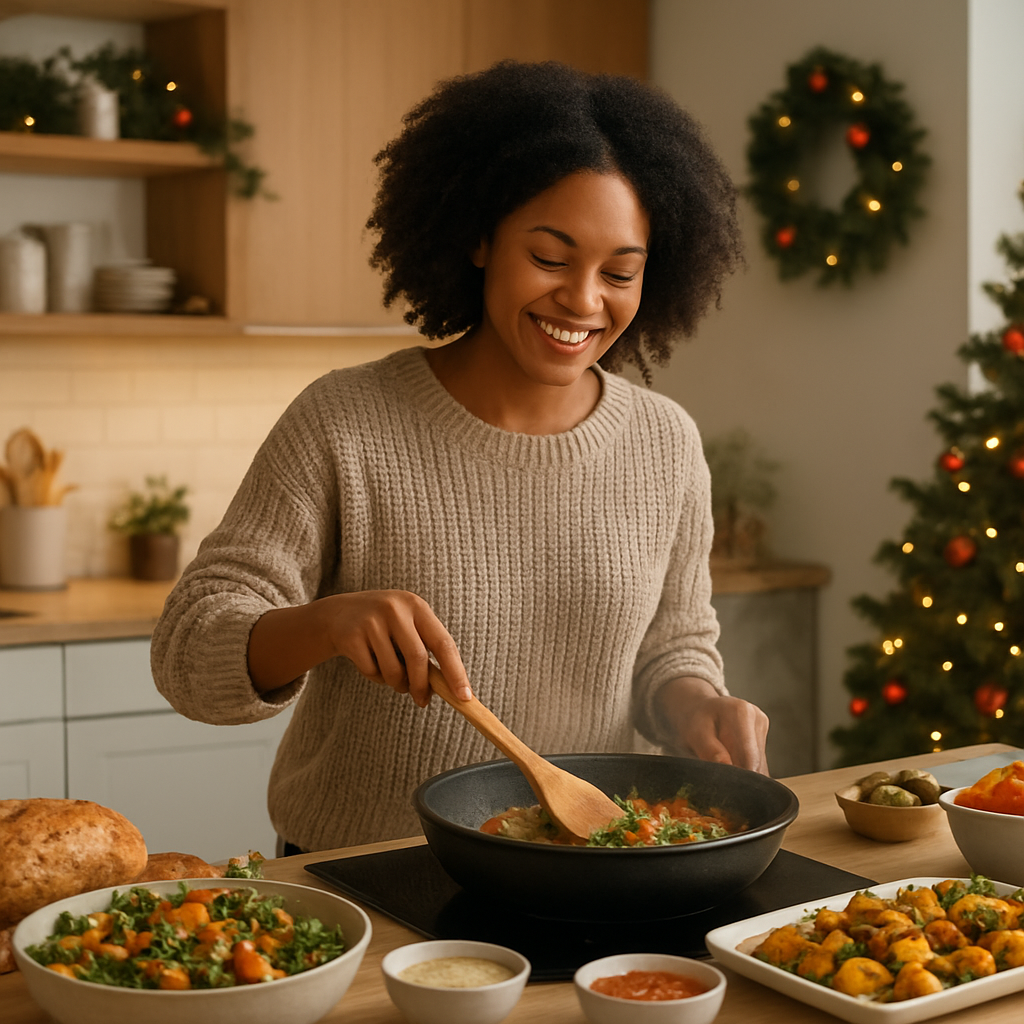 Moderne Weihnachtsküche: Vegane Festtagsmenüs für die Familie