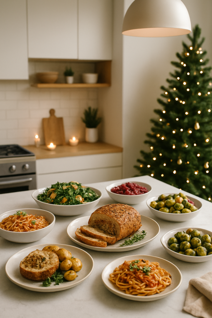 Moderne Weihnachtsküche: Vegane Festtagsmenüs für die Familie
