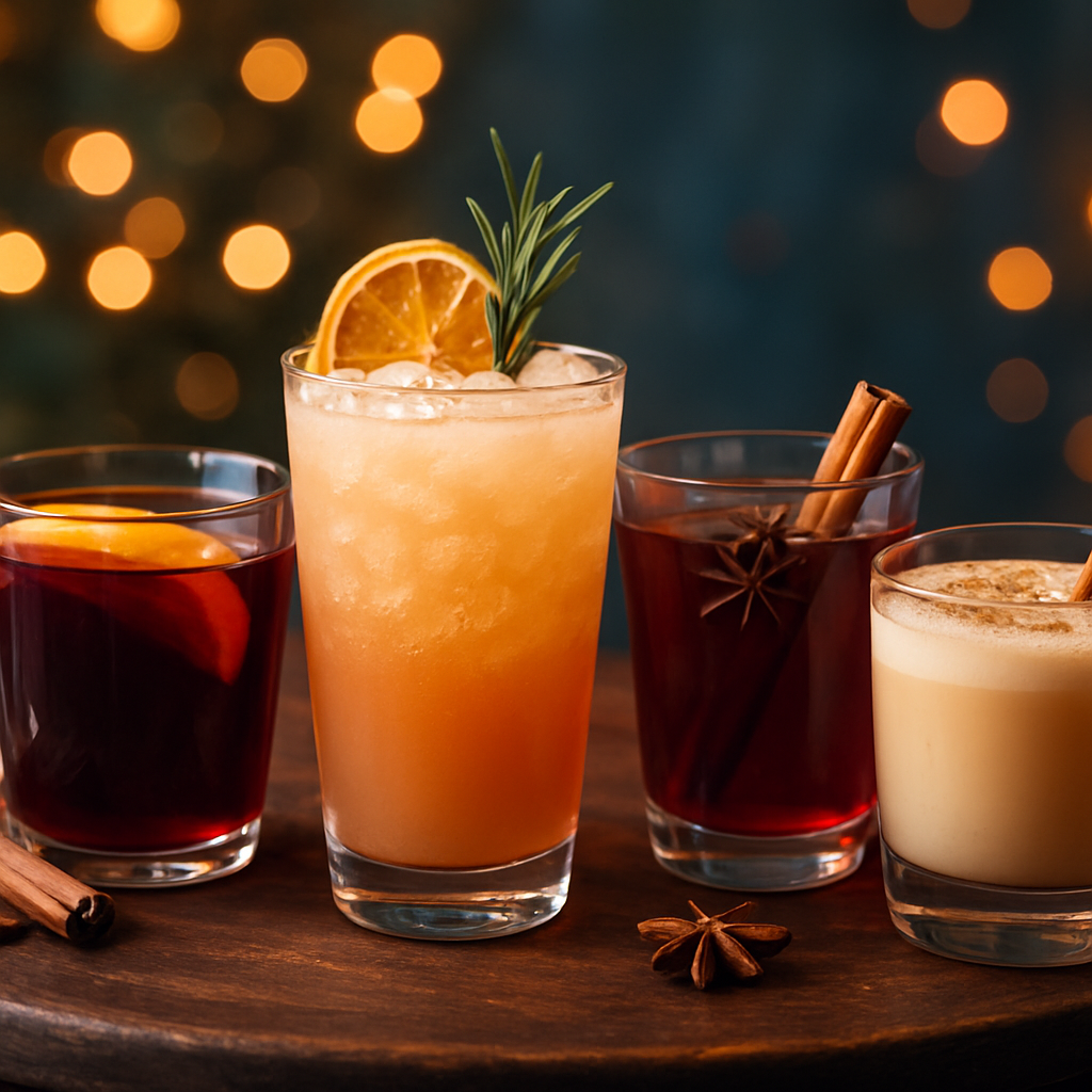 Festliche Getränke: Klassischer Glühwein und Moderne Winter-Cocktails