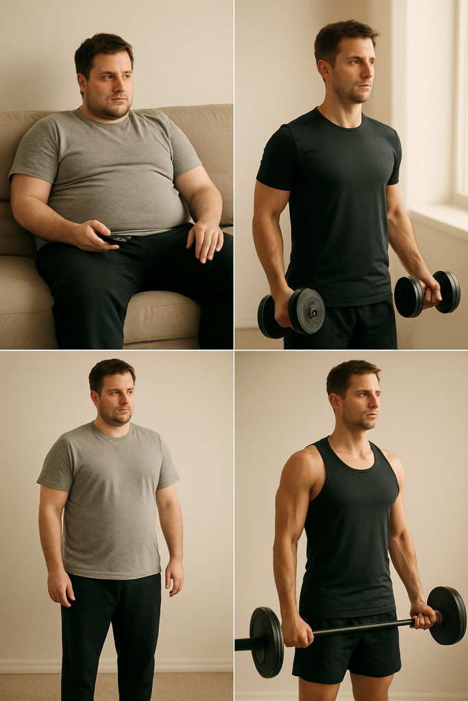 Von der Couchpotato zum Fitness-Enthusiasten: Ein Jahresplan