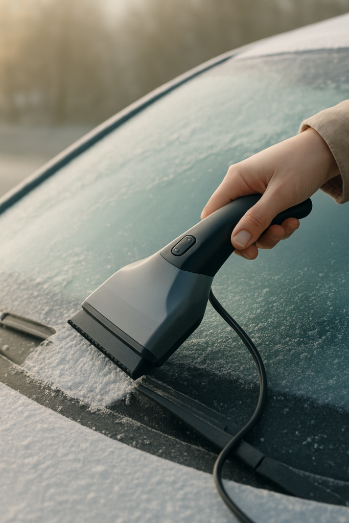 Elektrische Eiskratzer im Test: Effizienz und Umweltfreundlichkeit