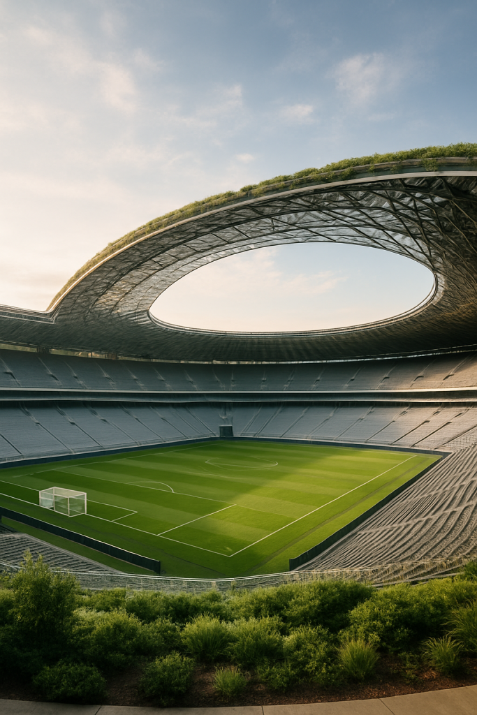 Die Entwicklung der Fußballstadien für die WM 2026: Nachhaltigkeit und Innovation im Fokus