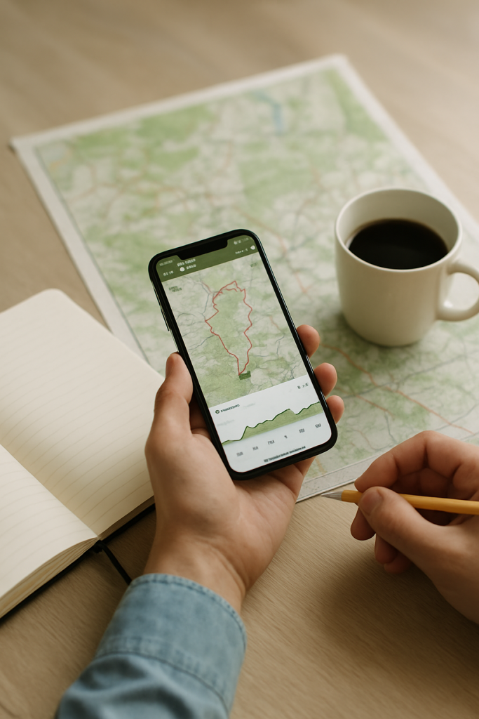 Effektive Nutzung von Komoot zur Planung von Fernwanderwegen: Tipps und Tricks